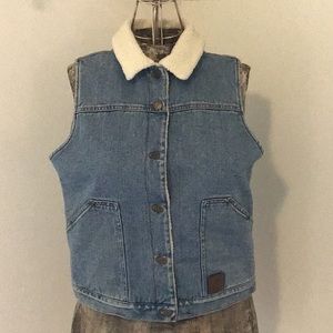 VTG Lauren Jeans Co Ralph Lauren Denim Vest Large